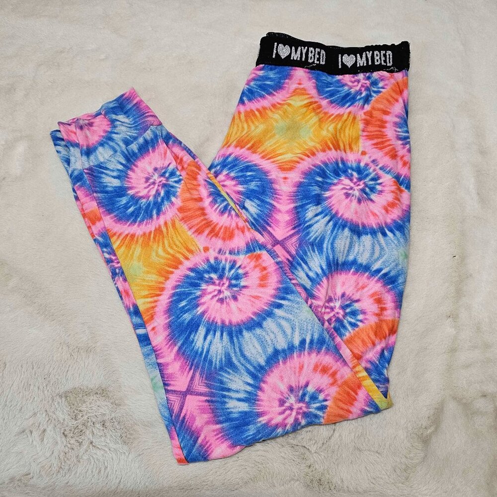 tie dye skinny leggings i heart my bed